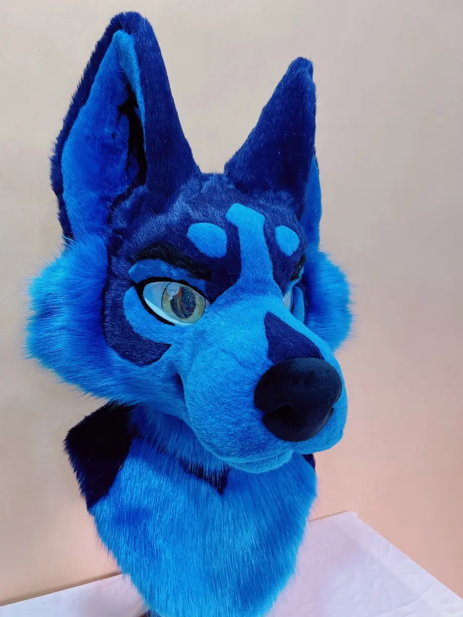 Fursuit Head commission example