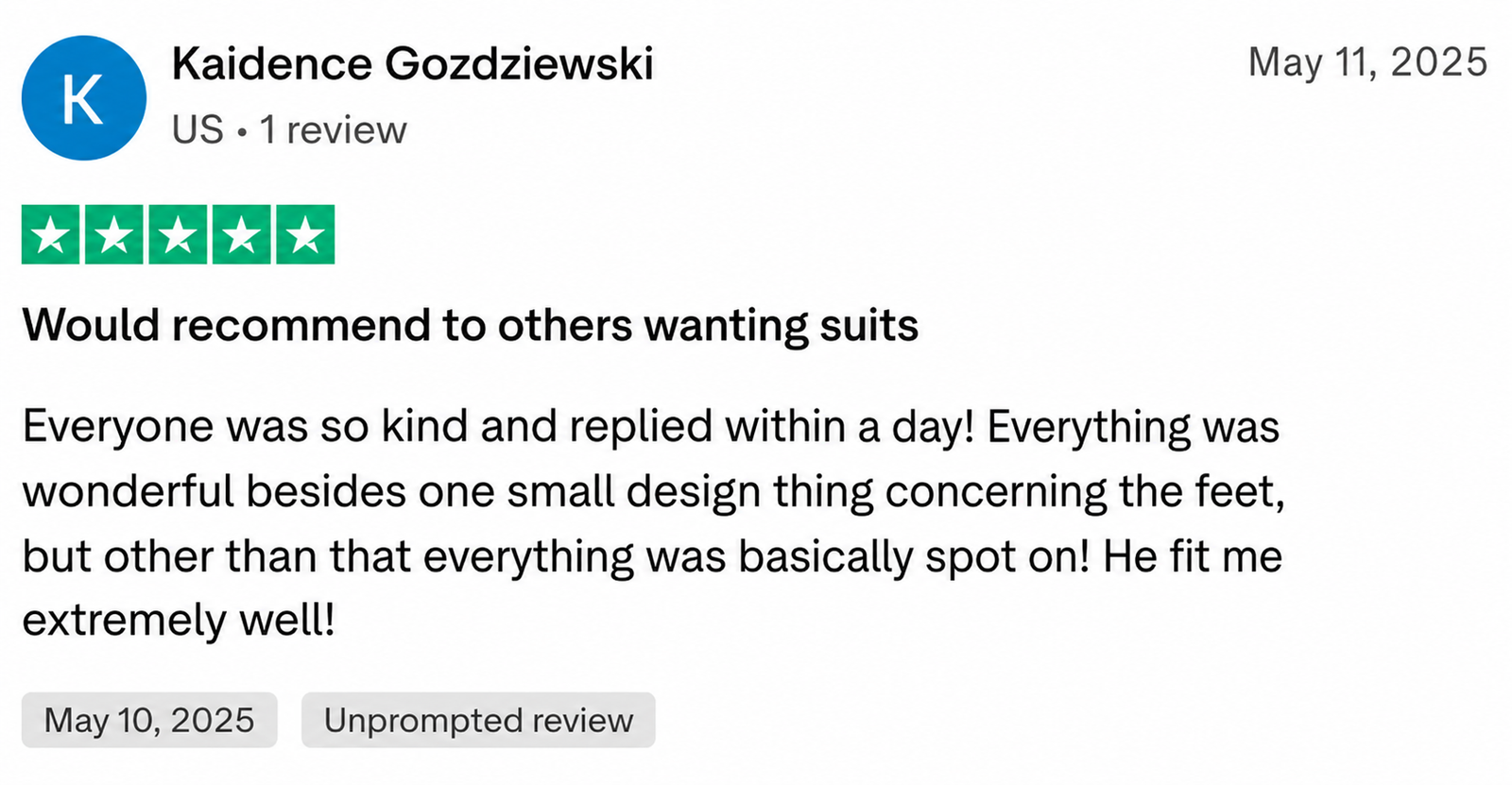 Kaidence Gozdziewski review