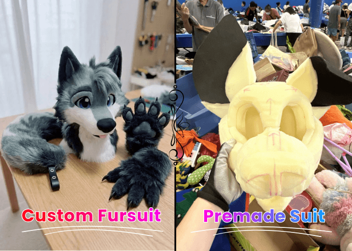 Custom vs Premade Wolf Fursuits